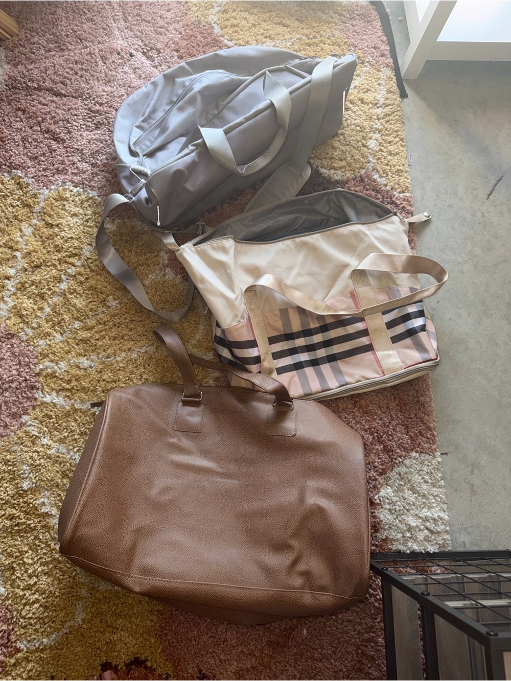3 Gym/Travel Bags